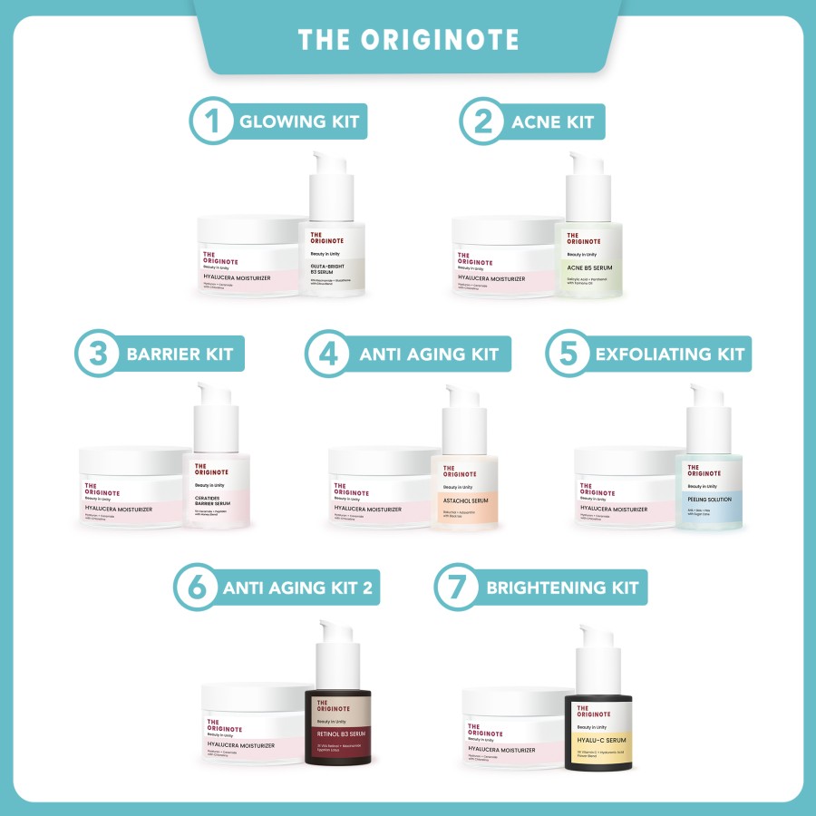 SPECIAL BUNDLE 2in1 The Originote - Moisturizer + Serum - Moist + Acne